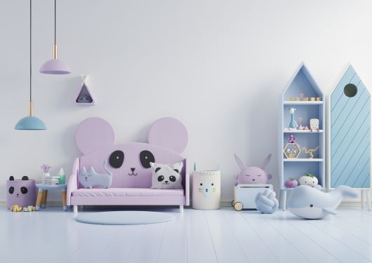 la cameretta per un bambino di 1 anno. 3 idee